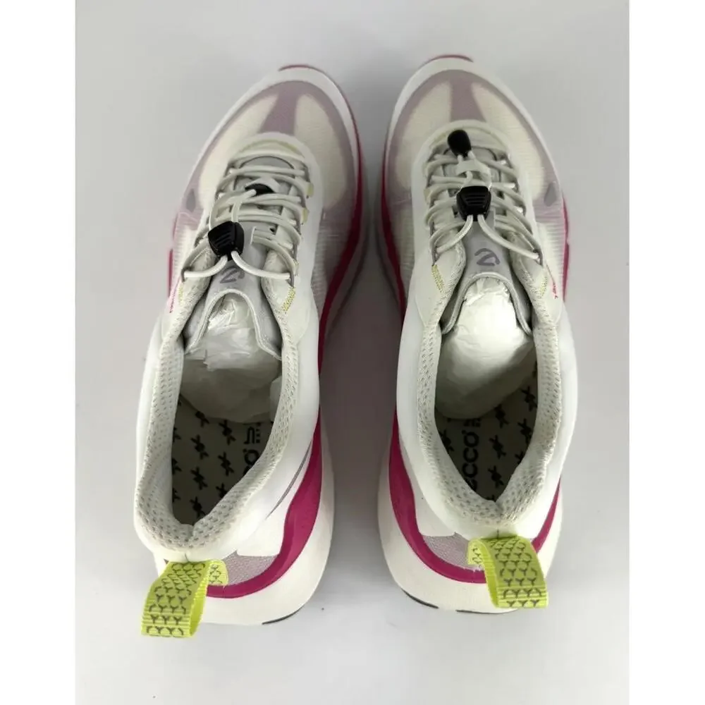 ECCO Biom 2.2 White Lavender Womens Athletic Fuidform Sneaker EU 42 US 11/11.5